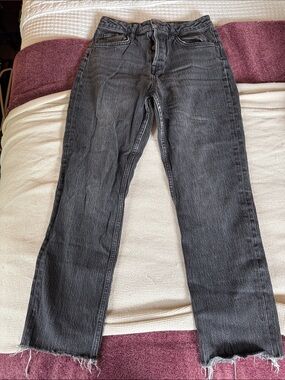 BDG Washed Black High-Rise Jeans